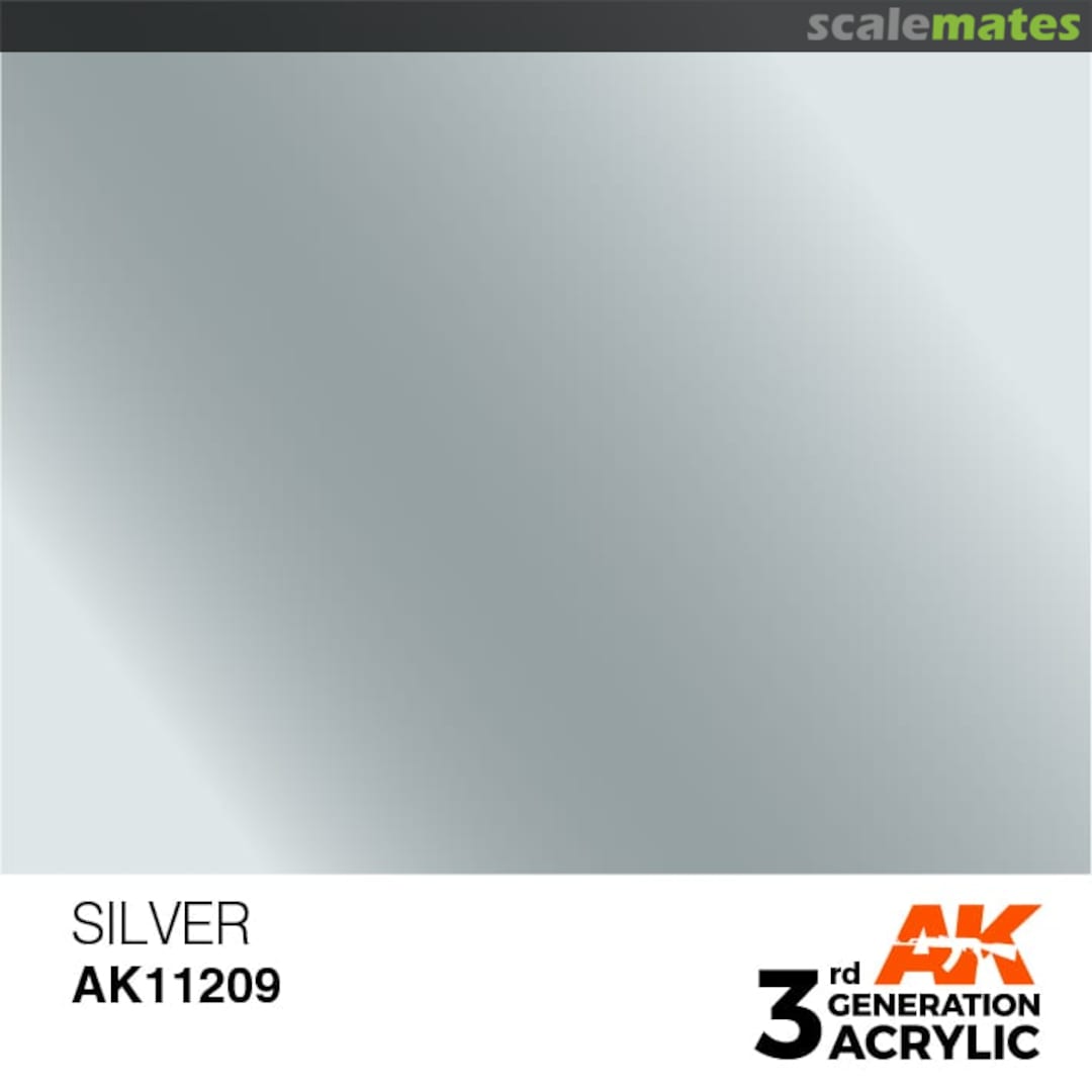 Boxart Silver - Metallic  AK 3rd Generation - General