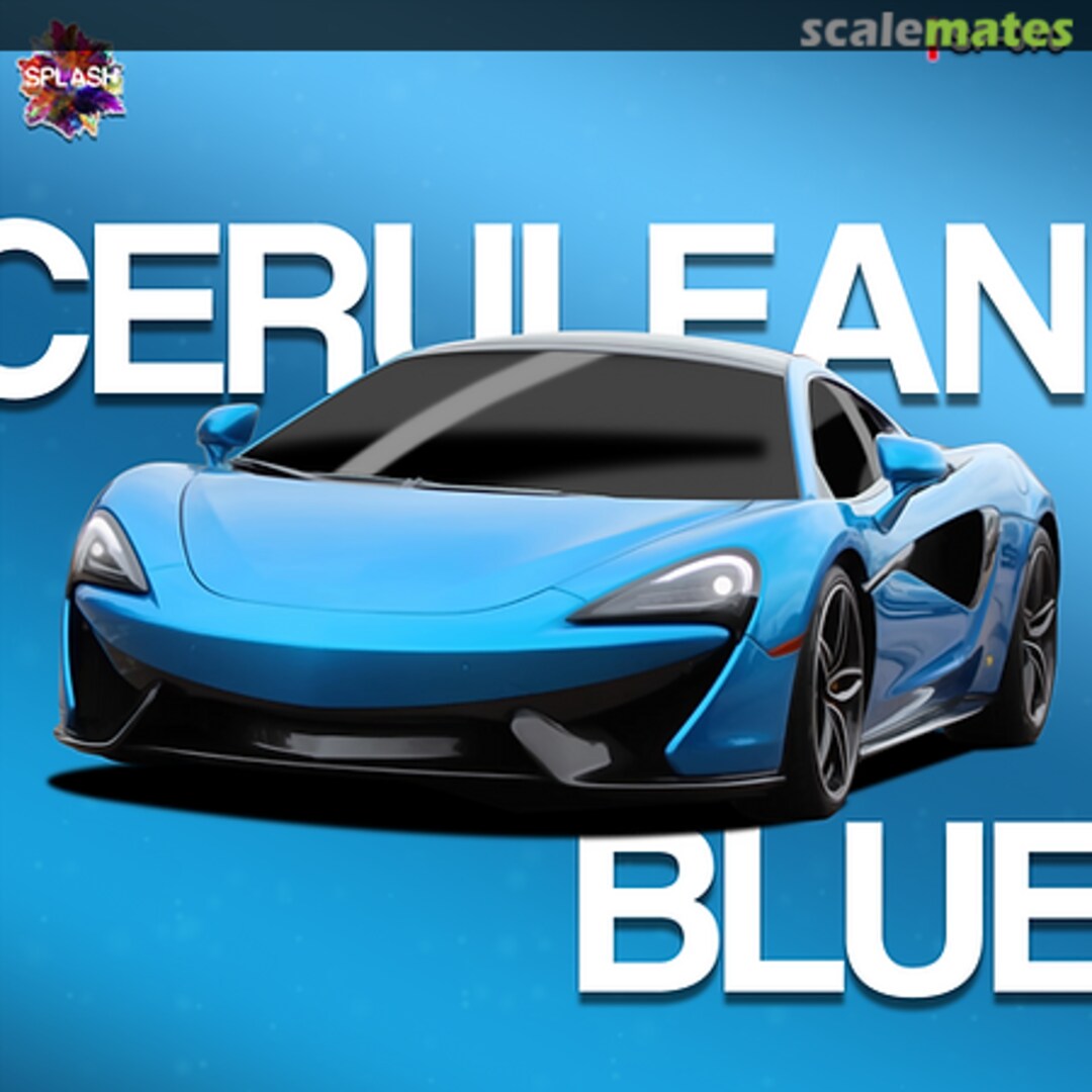 Boxart McLaren Cerulean Blue  Splash Paints