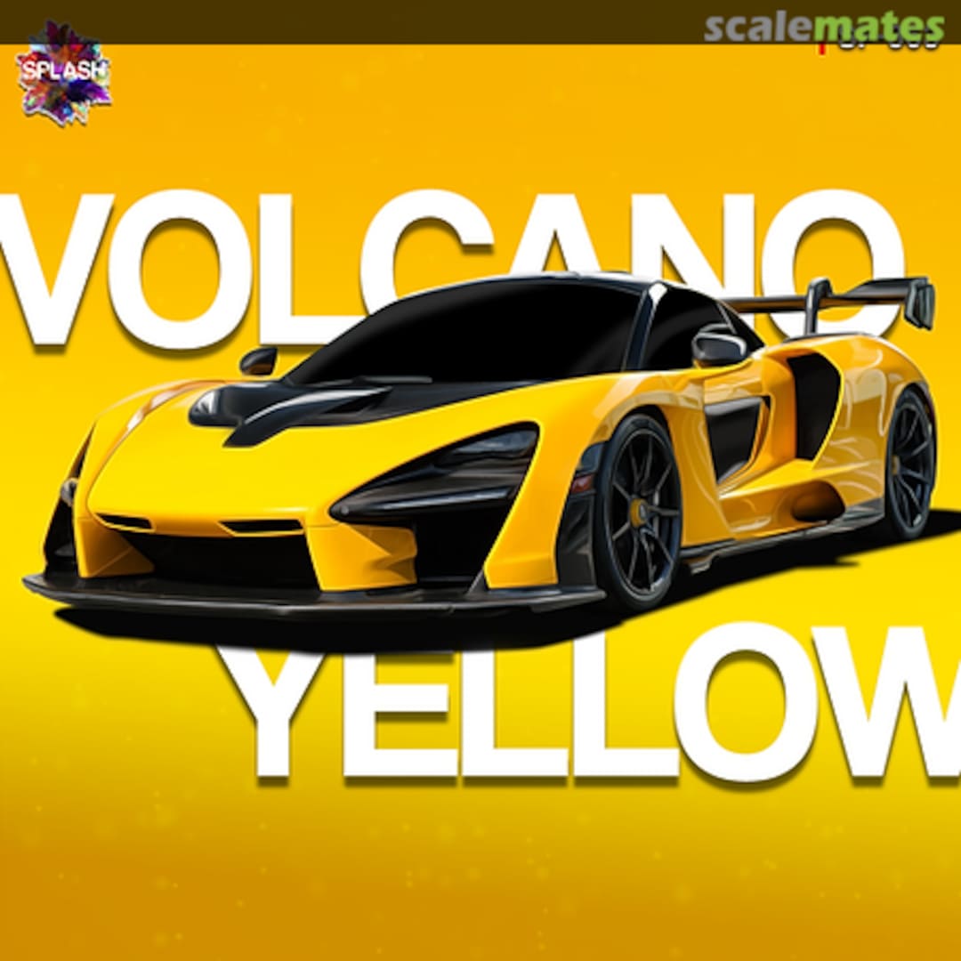 Boxart McLaren Volcano Yellow  Splash Paints