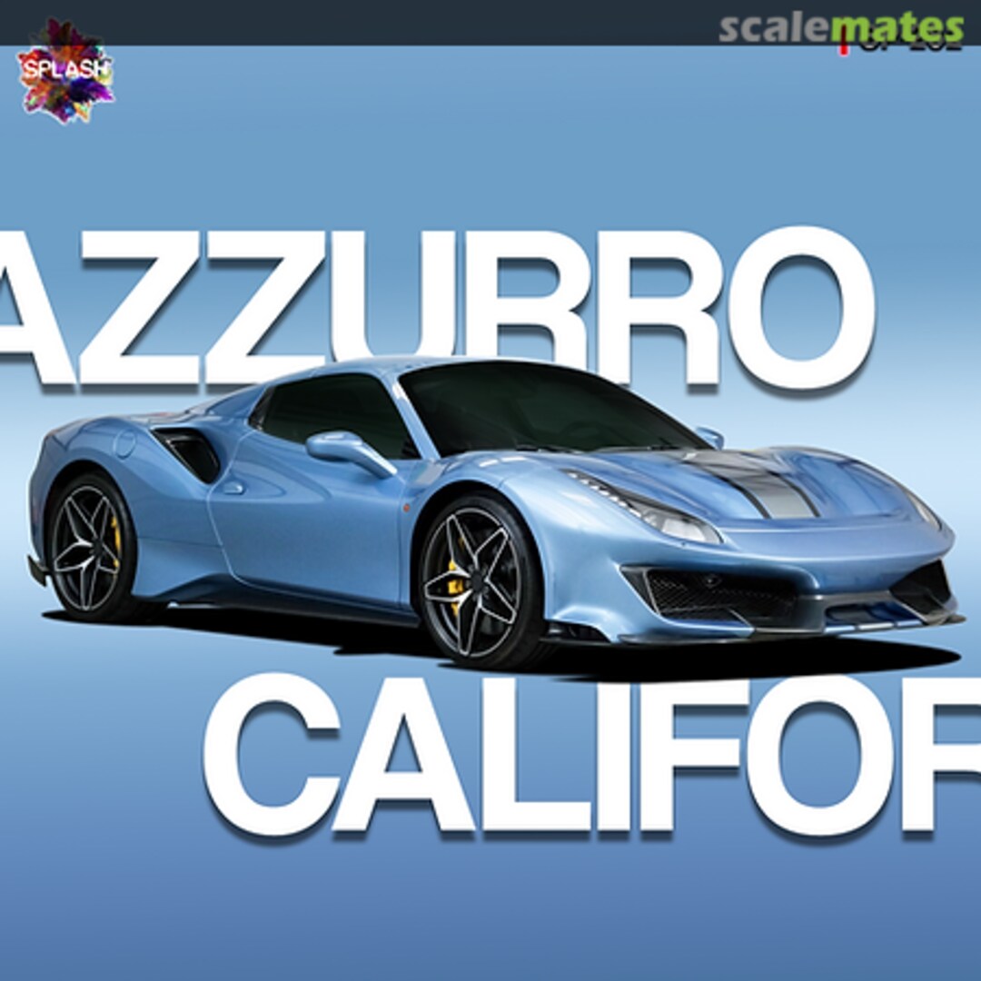 Boxart Ferrari Azzurro California  Splash Paints
