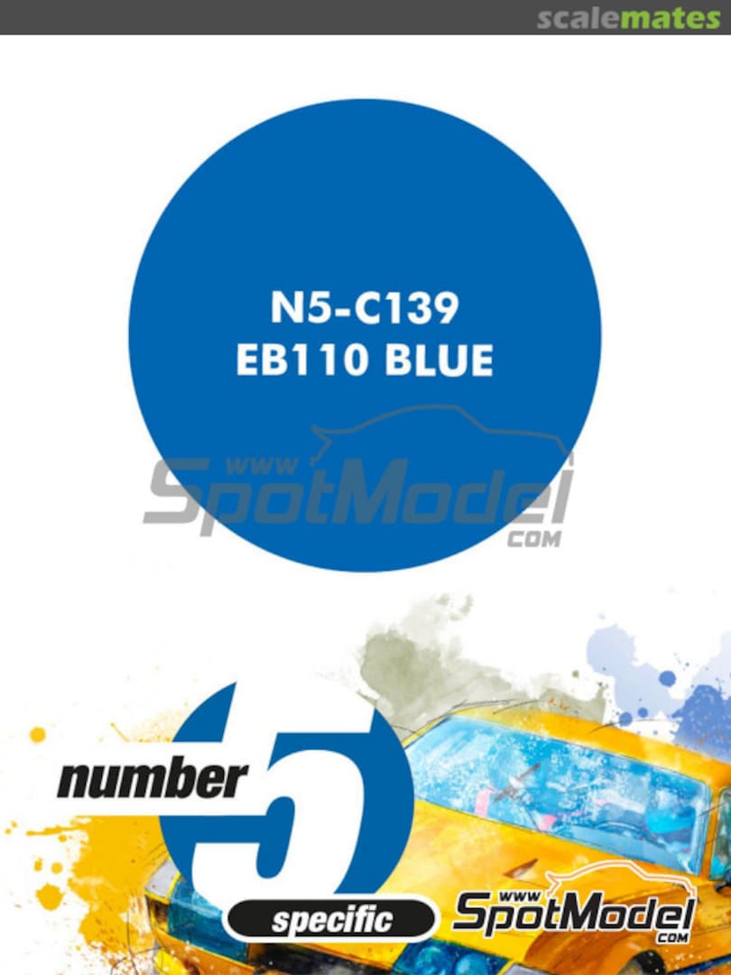 Boxart EB110 Blue  Number Five