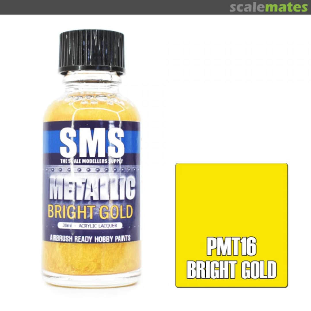 Boxart Metallic BRIGHT GOLD PMT16 SMS