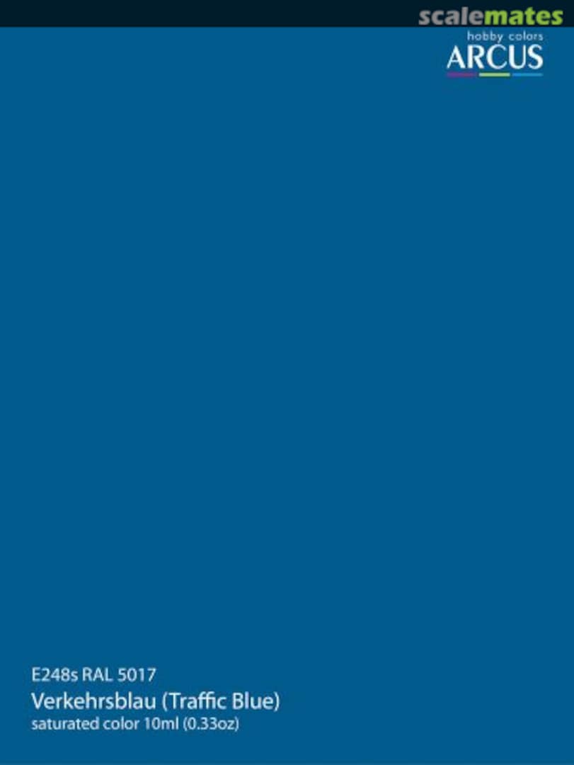 Boxart RAL 5017 Verkehrsblau (Traffic Blue)  Arcus