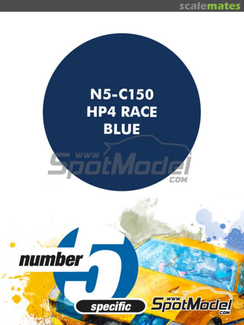 Boxart HP4 Race Blue  Number Five