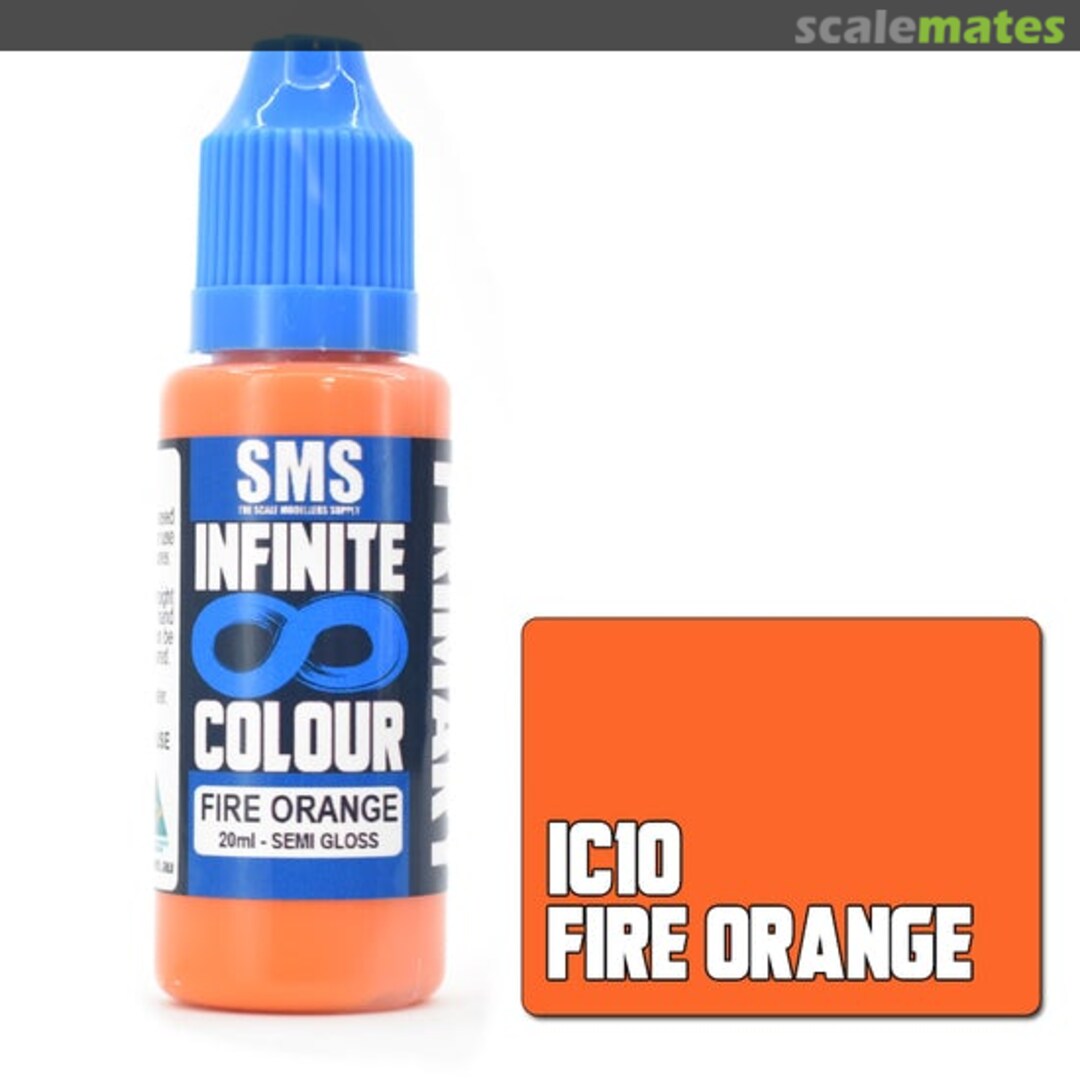 Boxart Infinite FIRE ORANGE IC10 SMS