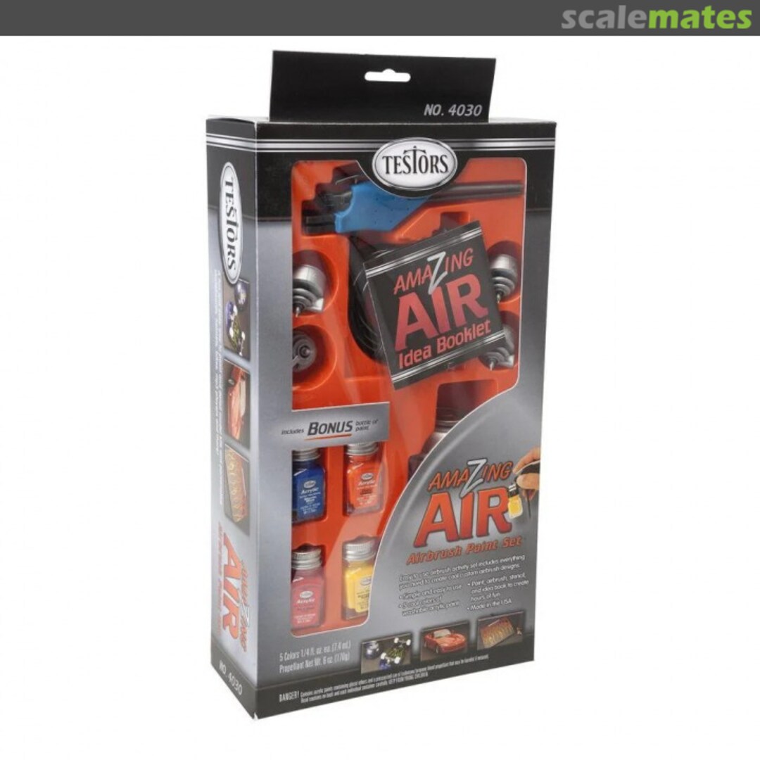 Boxart AMAZING AIR - Airbrush paint set  Testors