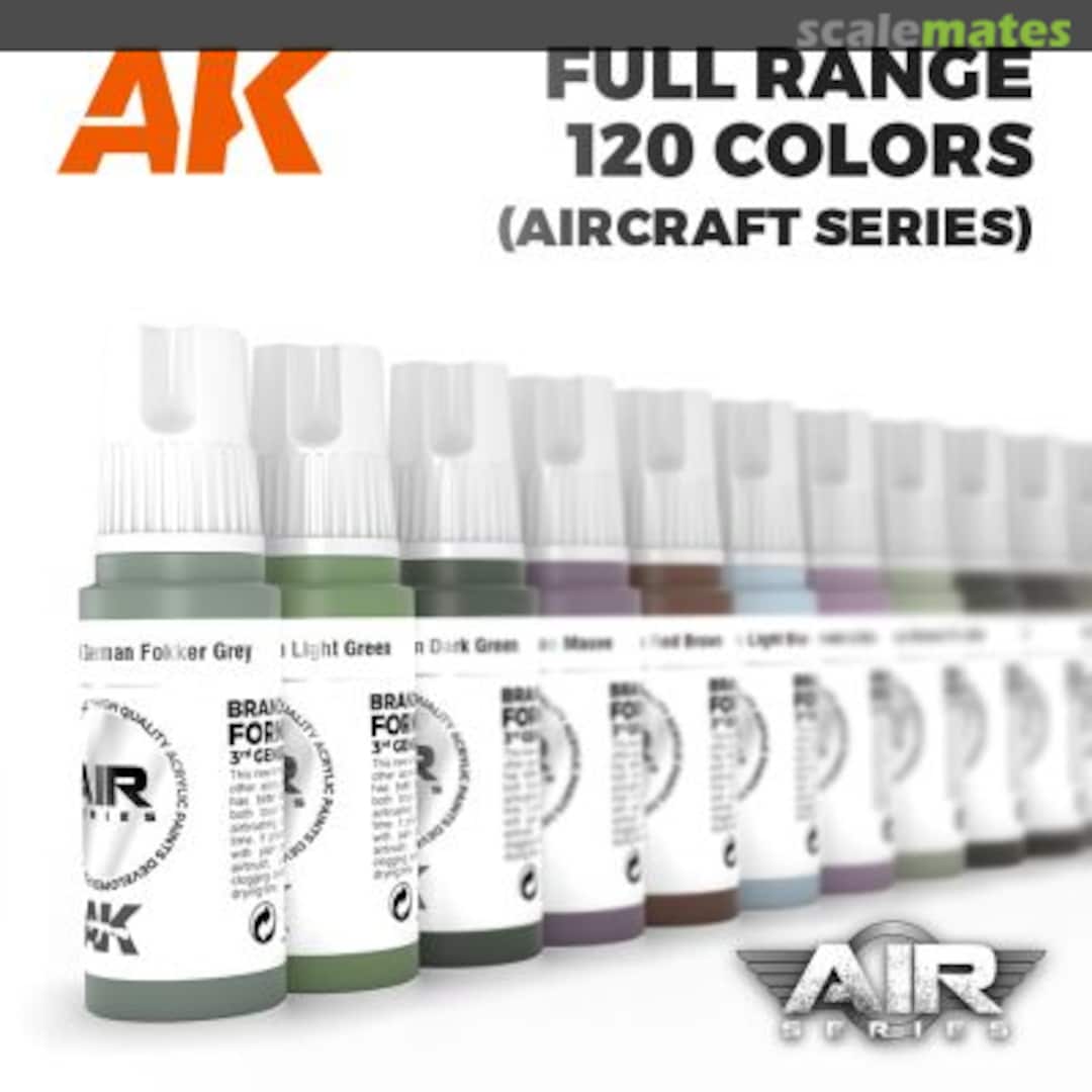 Boxart 3GEN – Air Series – Full Range  AK 3rd Generation - Air