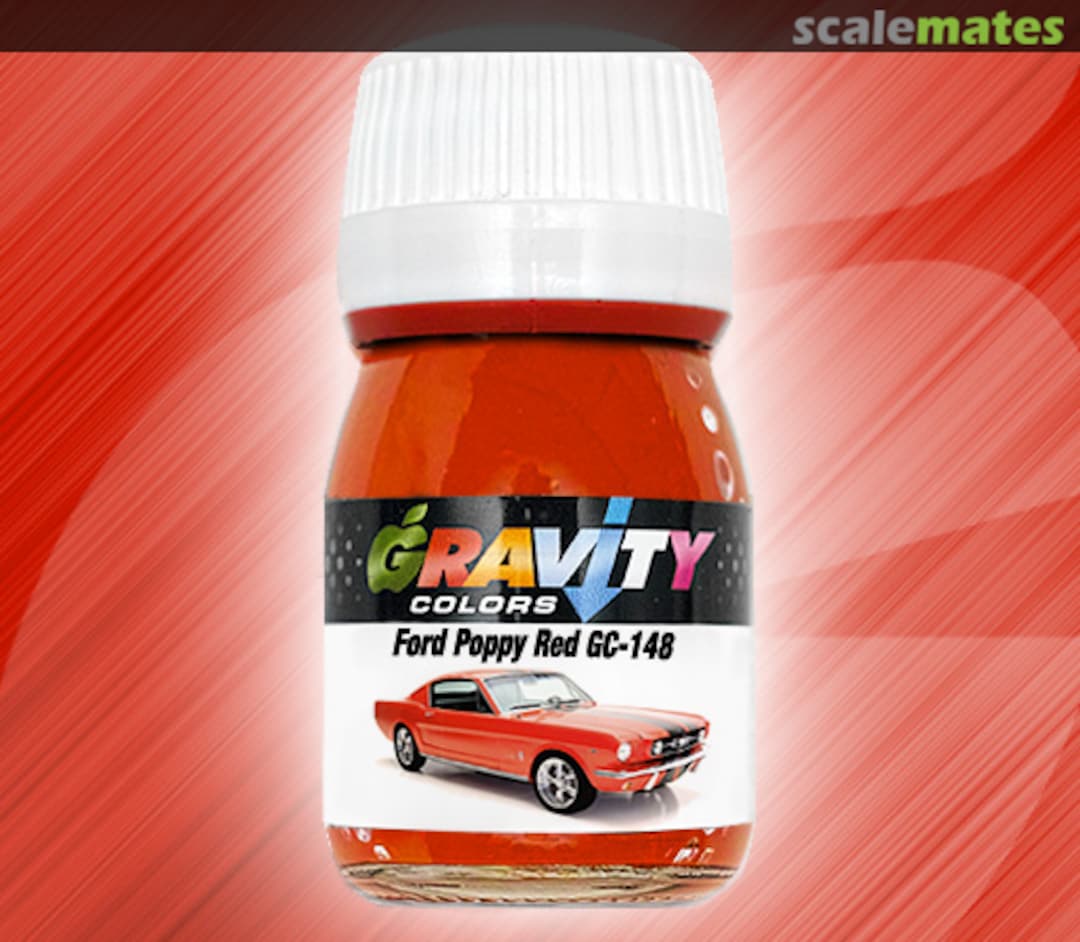 Boxart Ford Poppy Red  Gravity Colors