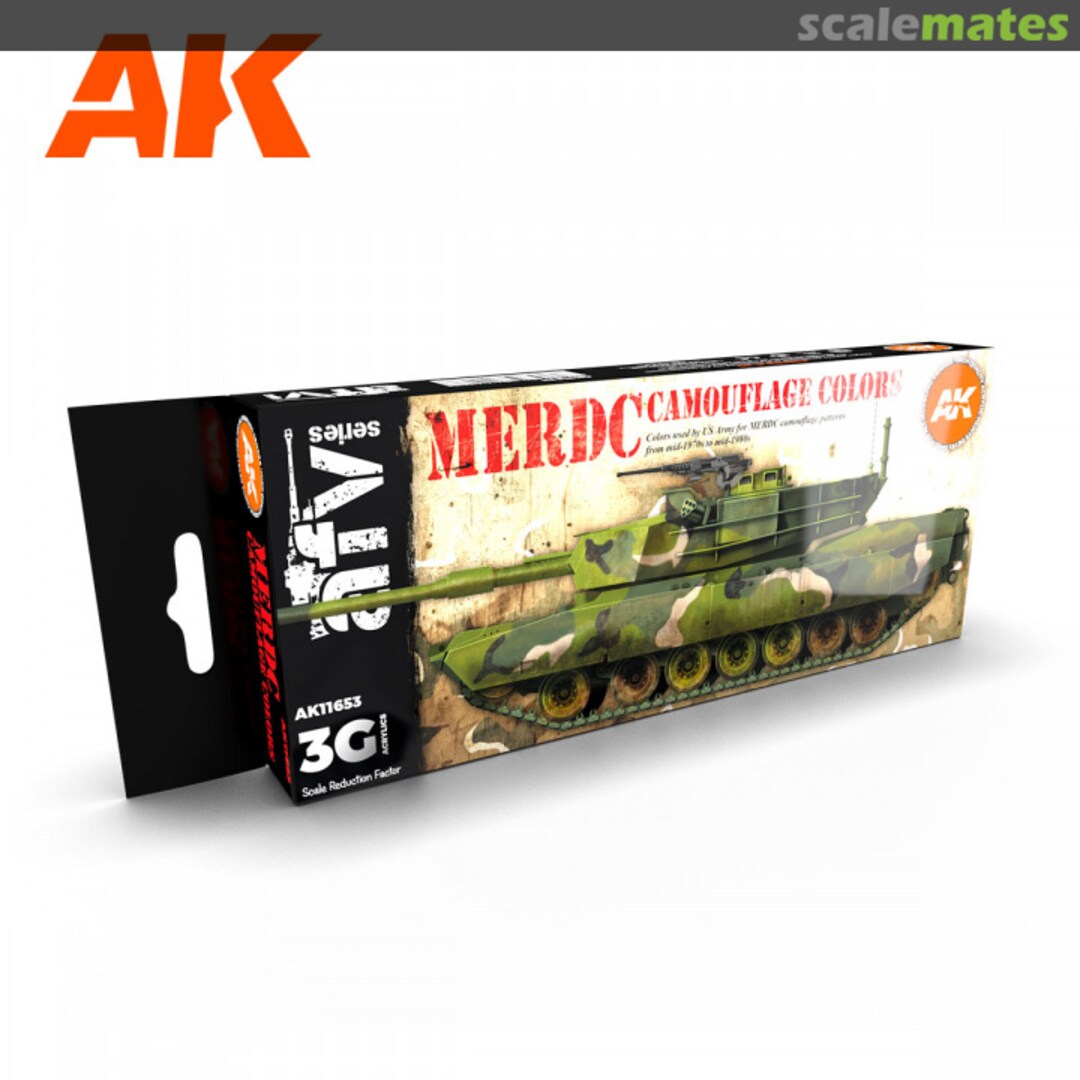 Boxart MERDC Camouflage Colors  AK 3rd Generation - AFV