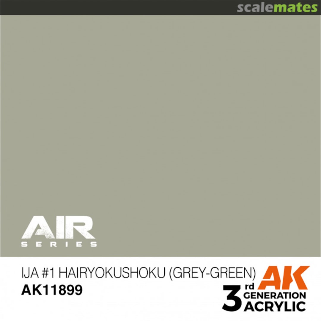 Boxart IJA #1 Hairyokushoku (Grey-Green)  AK 3rd Generation - Air