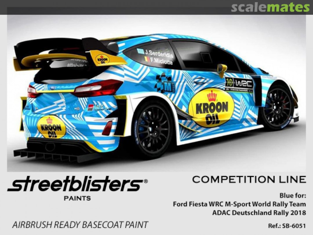 Boxart Ford Fiesta WRC M-Sport World Rally Team ADAC Deutschland Ra  StreetBlisters Paints