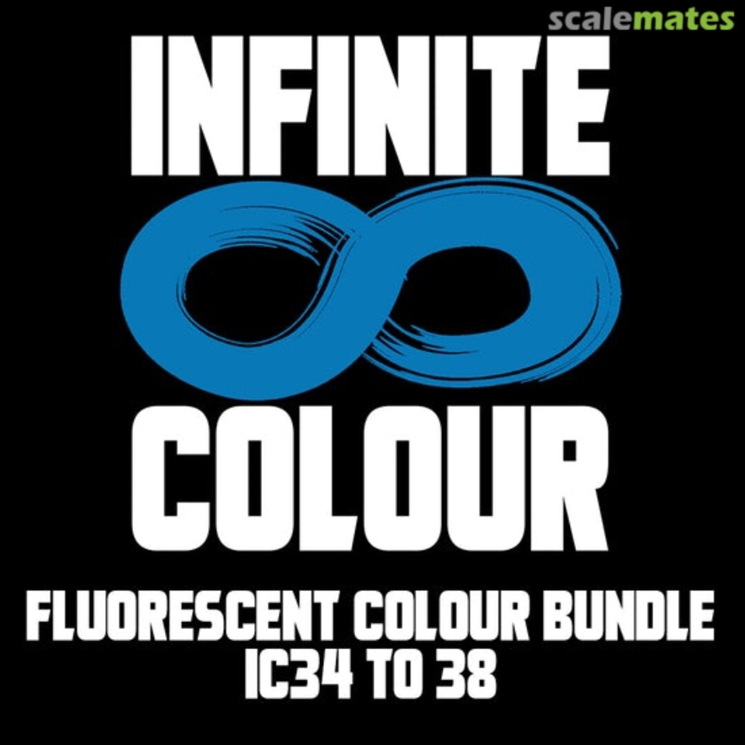 Boxart Infinite FLUORESCENT COLOUR COLLECTION 5pc (IC34 to IC38) ICFLURO SMS