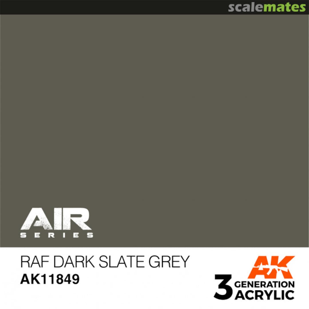 Boxart RAF Dark Slate Grey  AK 3rd Generation - Air