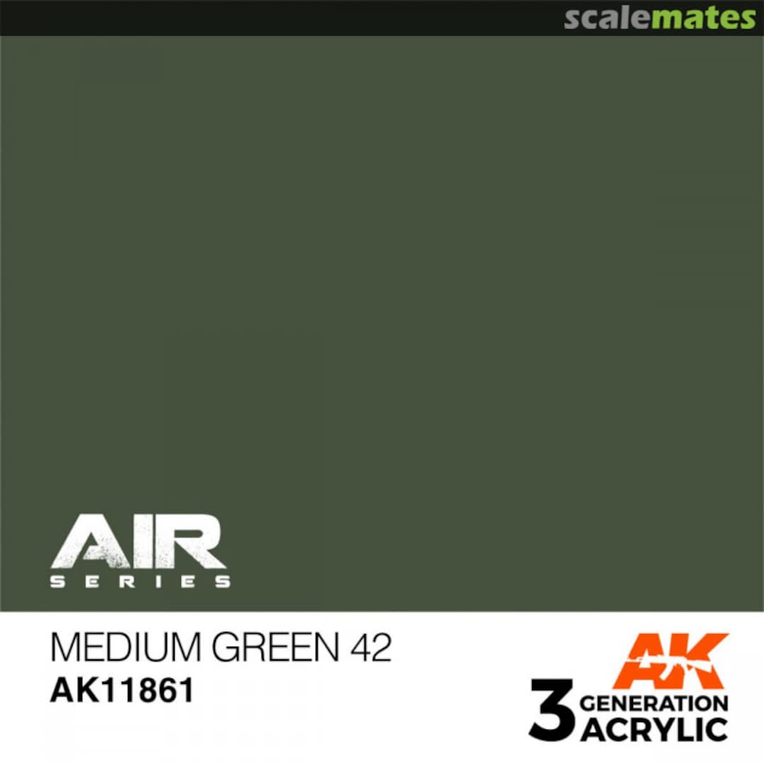 Boxart Medium Green 42  AK 3rd Generation - Air