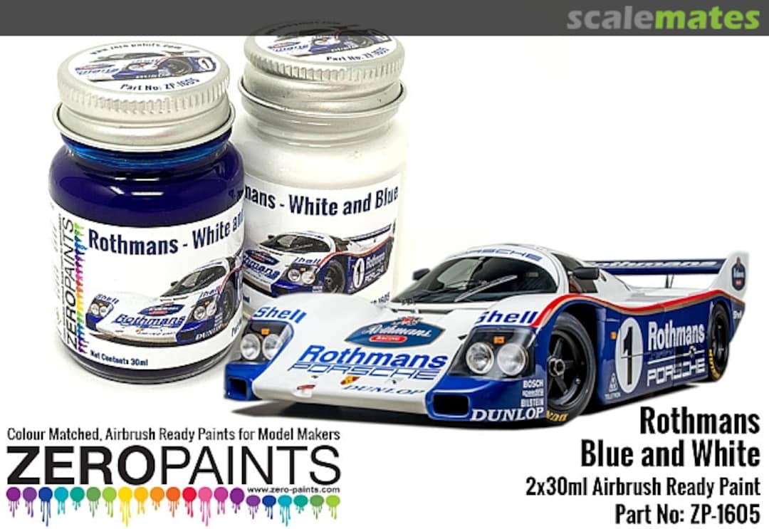 Boxart Rothmans - White and Blue  Zero Paints