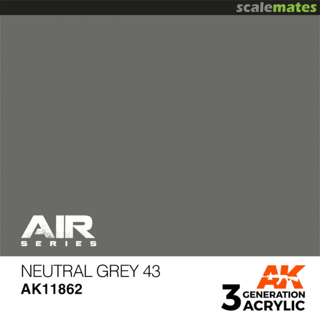 Boxart Neutral Grey 43  AK 3rd Generation - Air