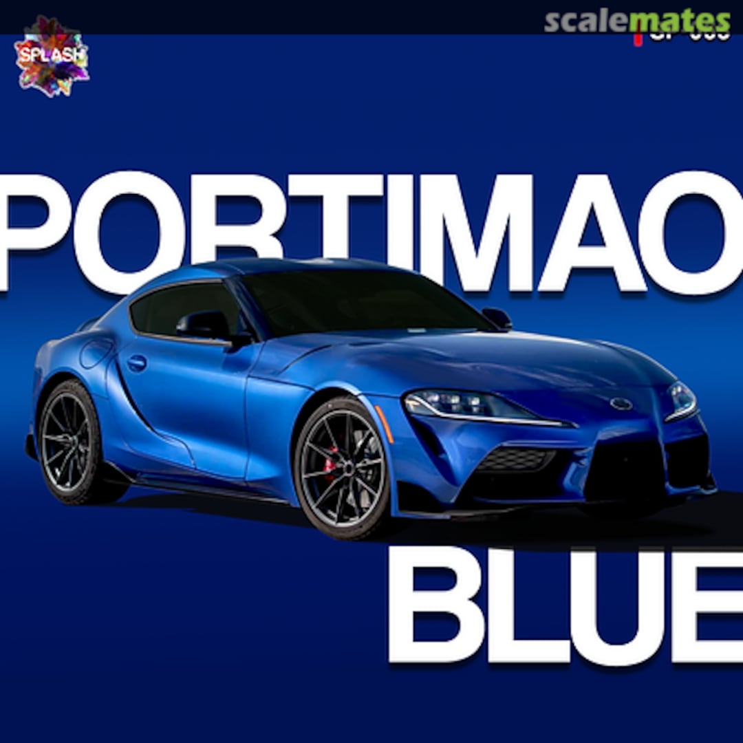 Boxart Portimao Blue  Splash Paints
