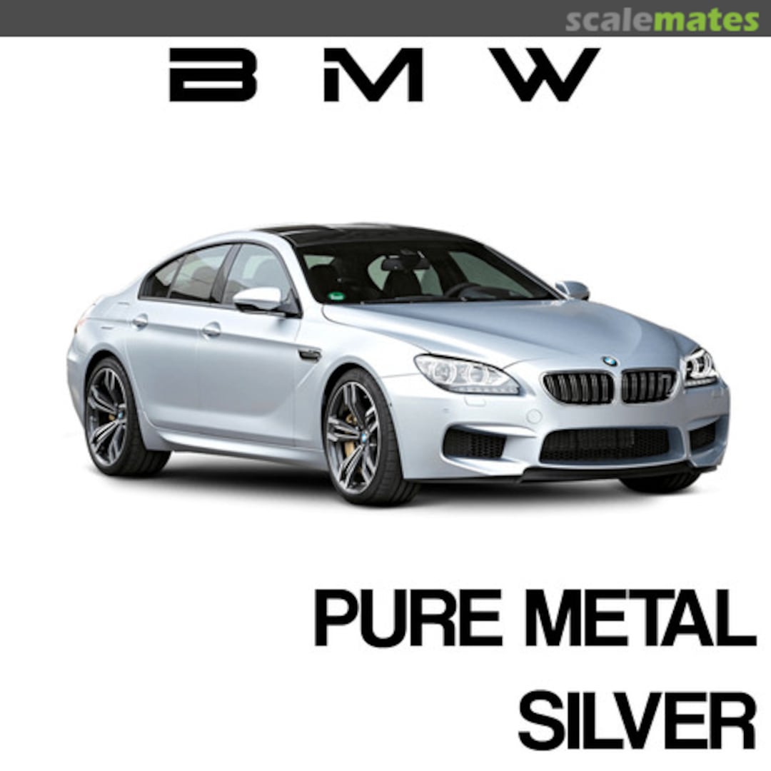 Boxart BMW Pure Metal Silver  Splash Paints