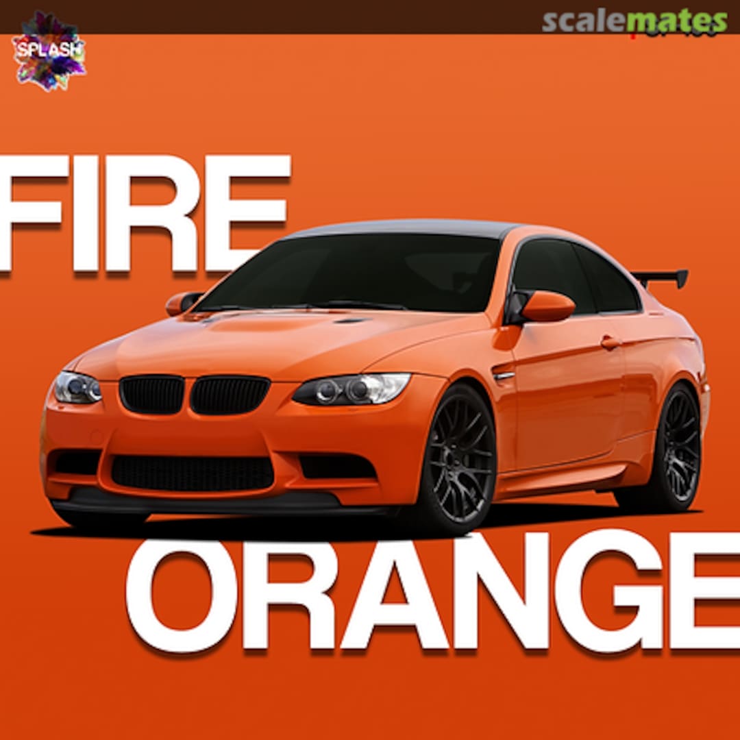 Boxart BMW Fire Orange  Splash Paints