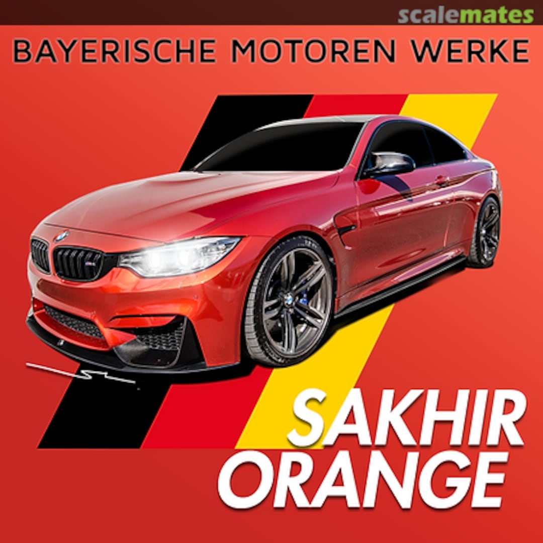 Boxart BMW Sakhir Orange  Splash Paints