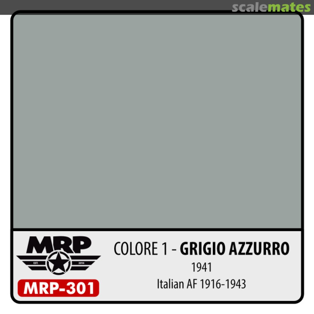 Boxart Colore 1 – Grigio Azzurro – 1941 (Italian AF 1916-43)  MR.Paint