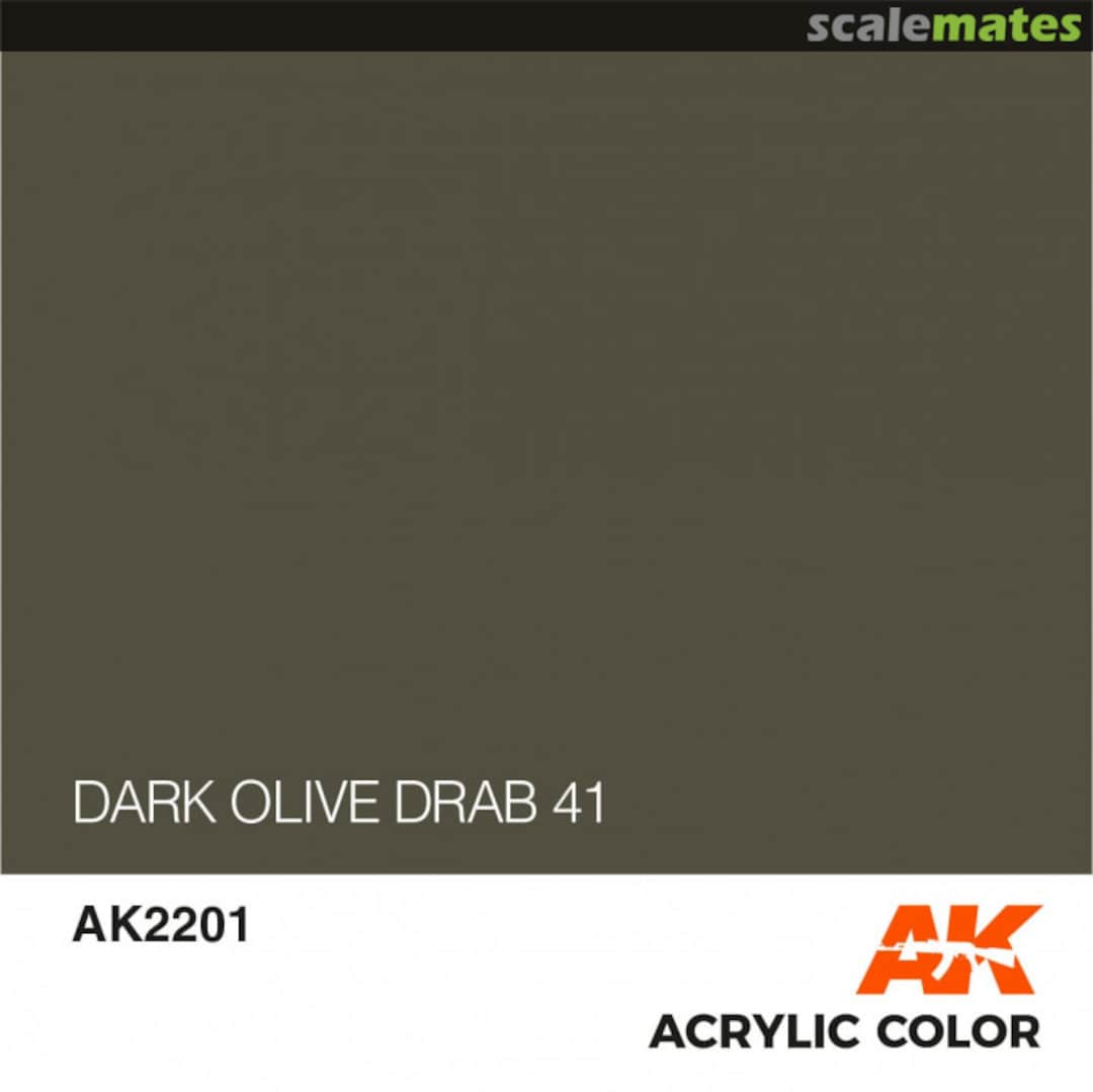 Boxart DARK OLIVE DRAB  AK Interactive Air Series