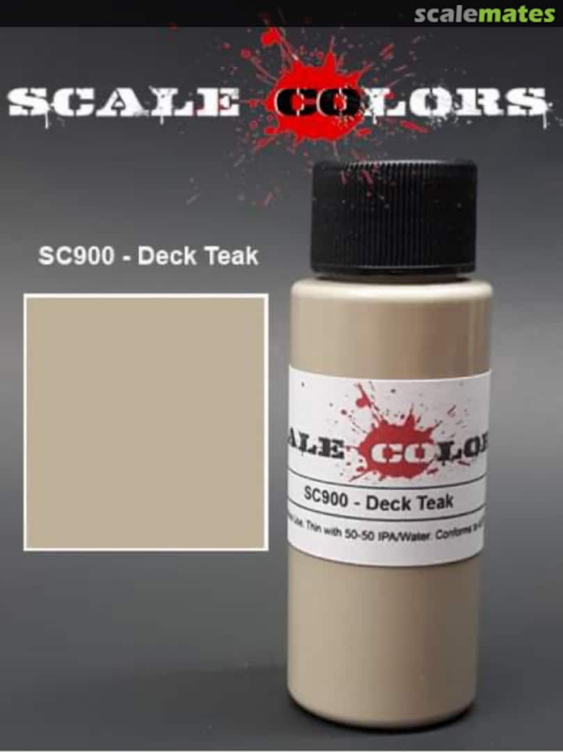 Boxart Deck Teak (generic) SC900 Scale Colors