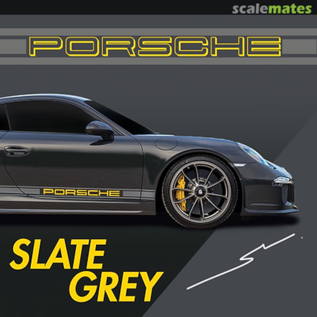 Boxart Porsche Slate Grey  Splash Paints