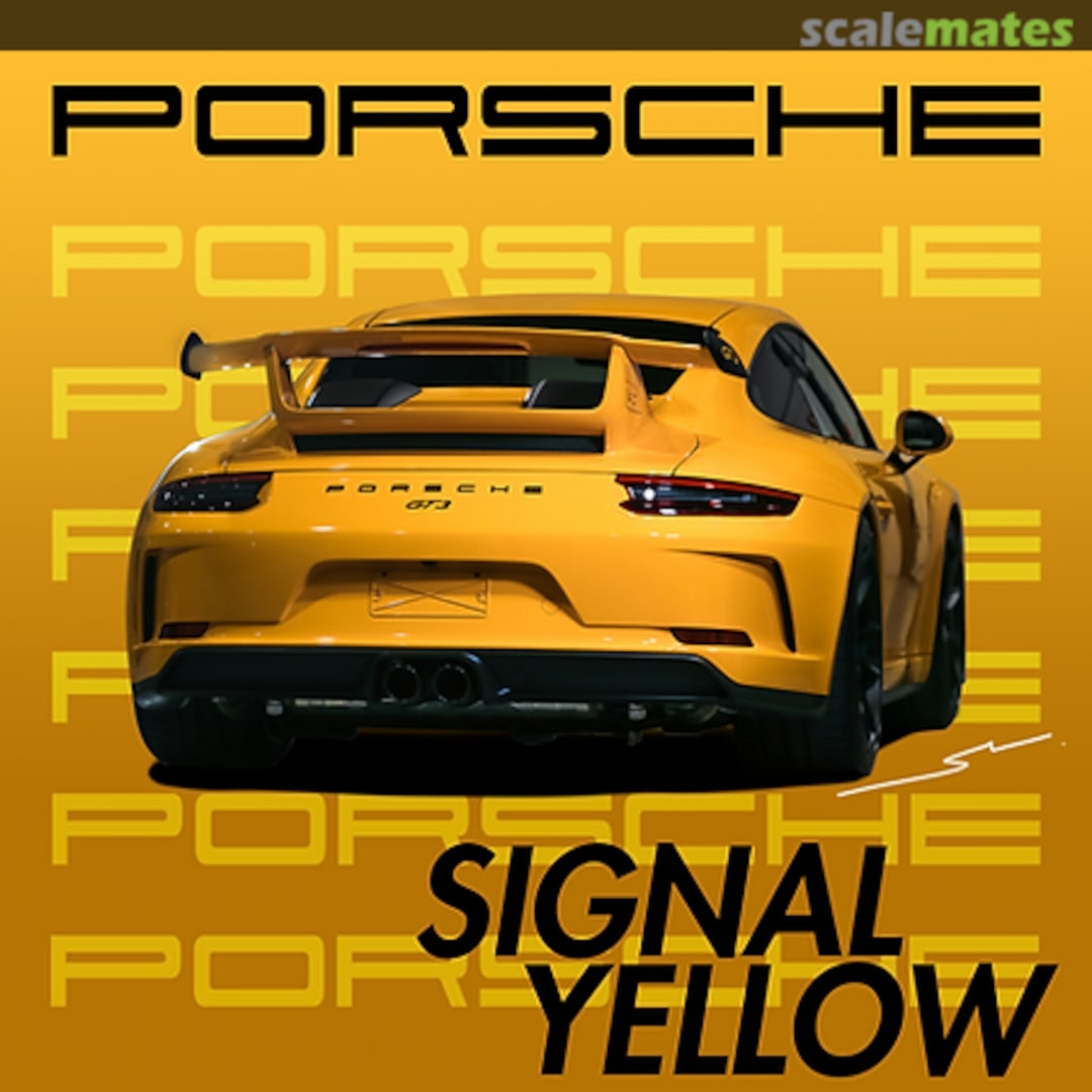 Boxart Porsche Signal Yellow  Splash Paints