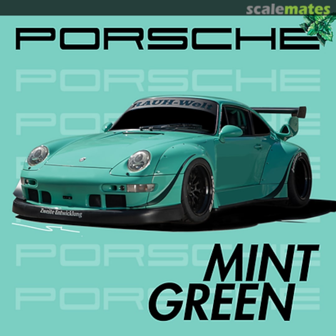 Boxart Porsche Mint Green  Splash Paints