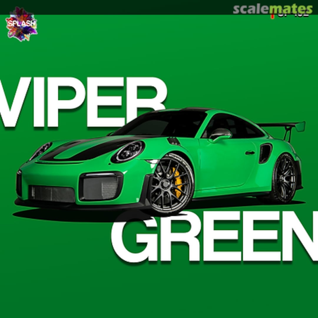 Boxart Porsche Viper Green  Splash Paints