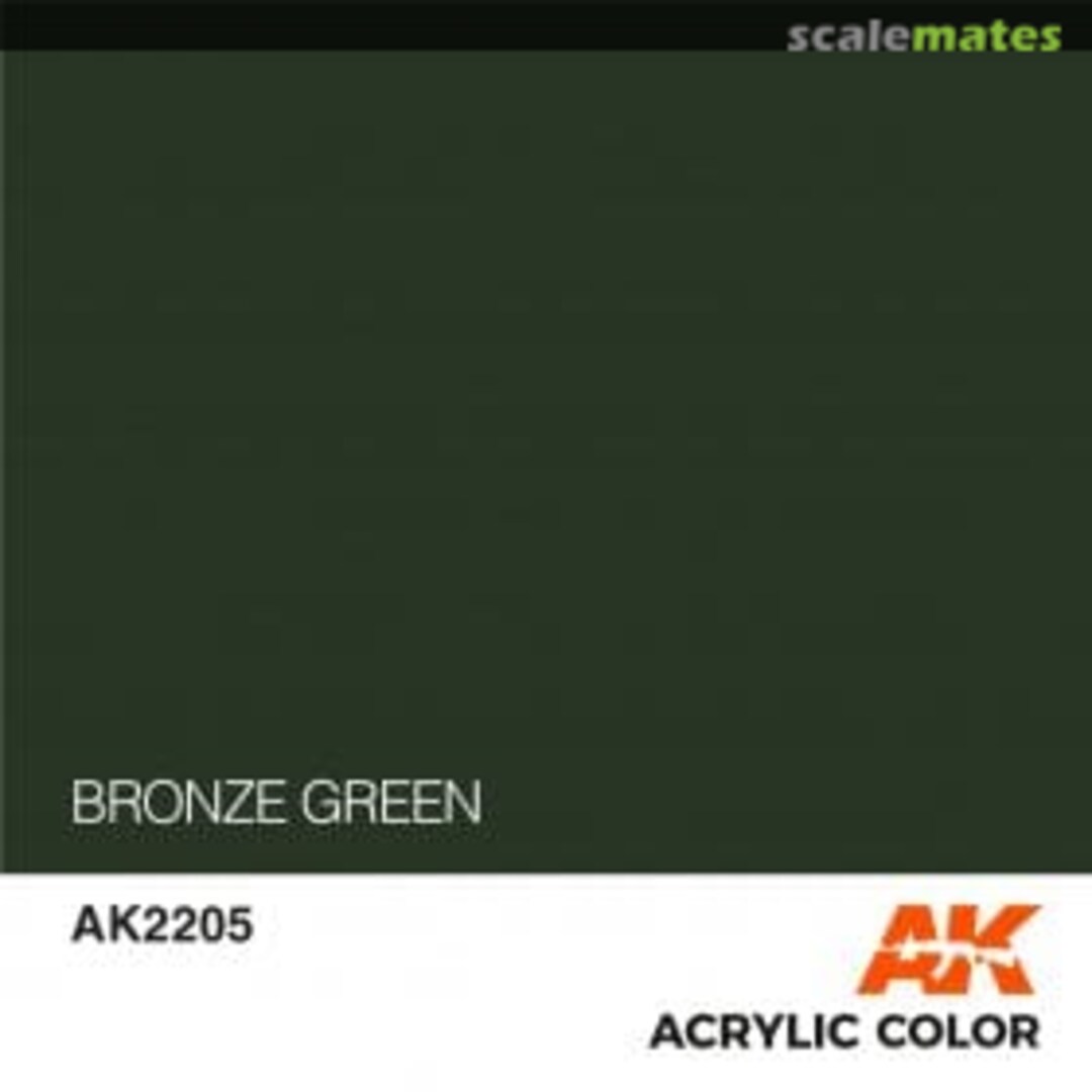 Boxart BRONZE GREEN  AK Interactive Air Series