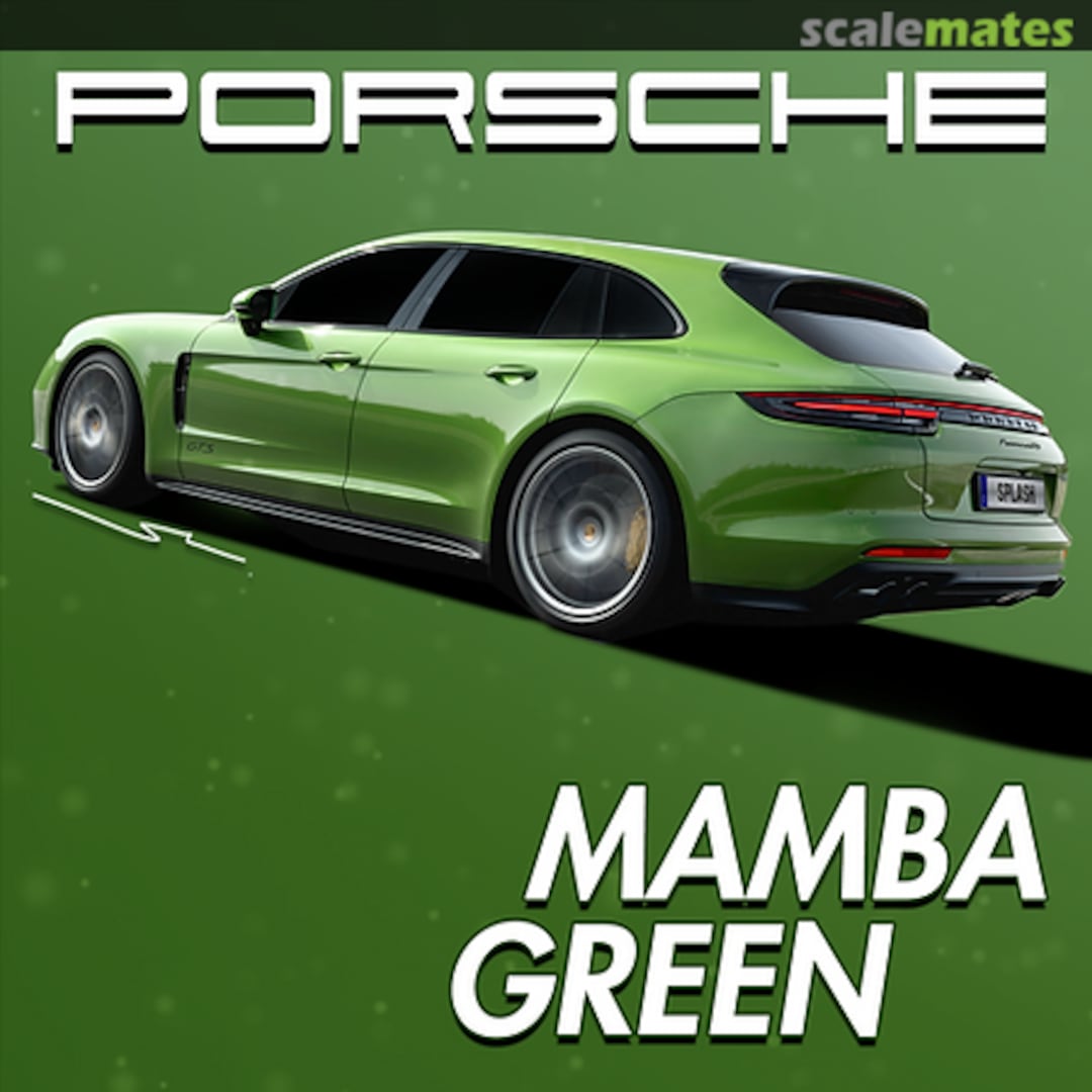 Boxart Porsche Mamba Green  Splash Paints
