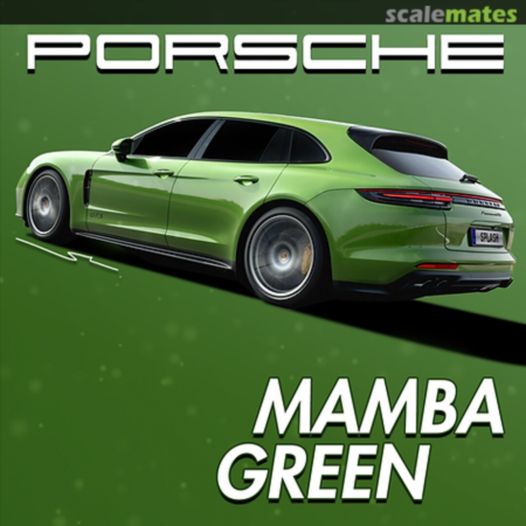 Boxart Porsche Mamba Green  Splash Paints