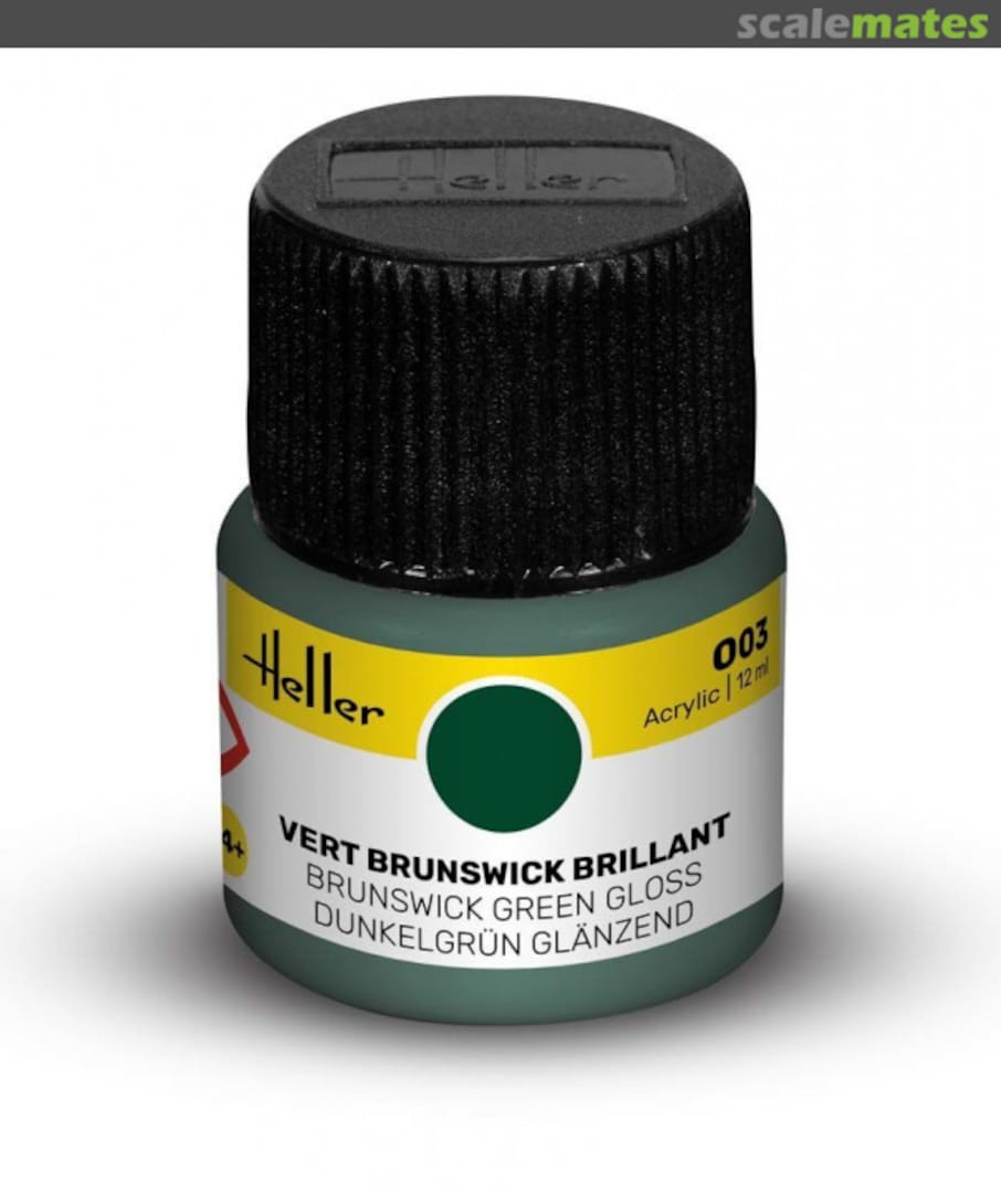 Boxart Vert Brunswick brilliant (Gloss Brunswick Green) 9003 Heller Acrylic