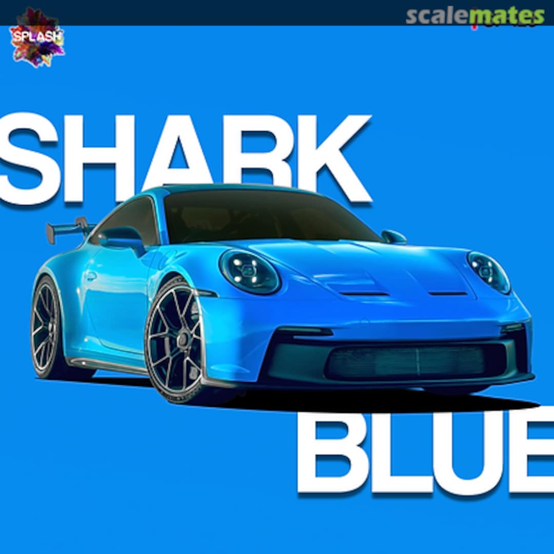 Boxart Porsche Shark Blue  Splash Paints