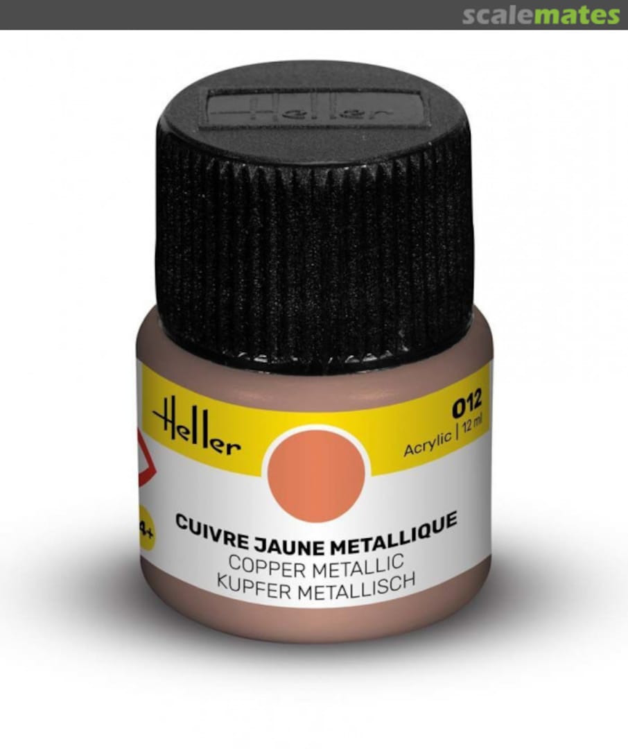 Boxart Cuivre Jaune (Copper) 9012 Heller Acrylic