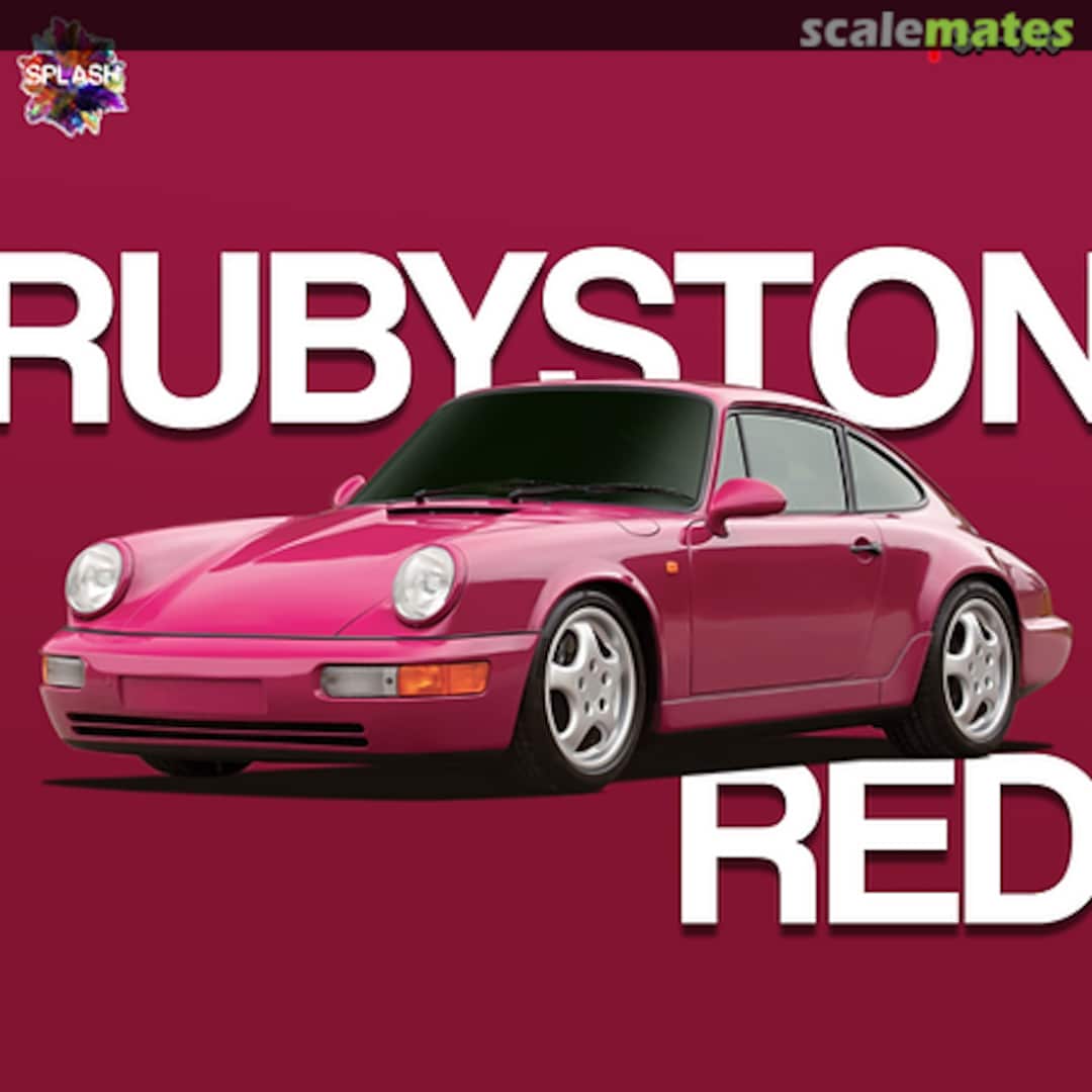 Boxart Porsche Rubystone Red  Splash Paints