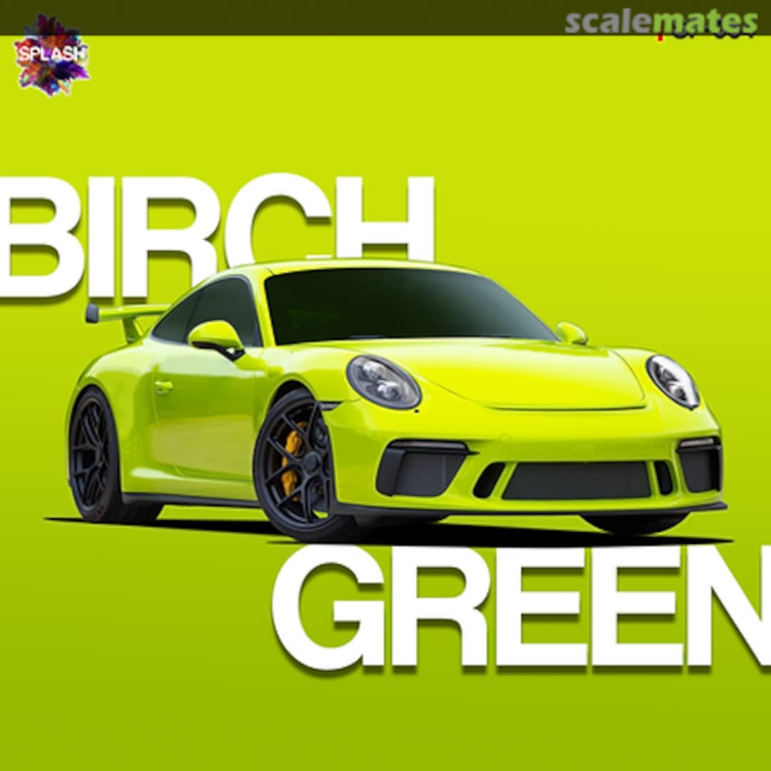 Boxart Porsche Birch Green  Splash Paints