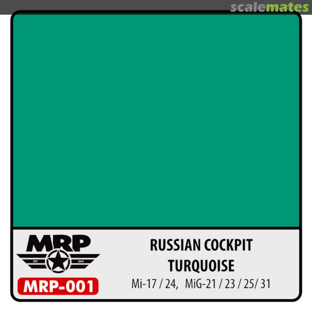Boxart Russian Turquoise Cockpit  MR.Paint