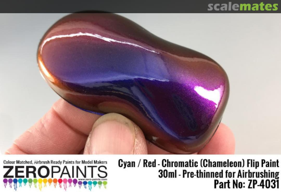 Boxart Cyan/Red - Chromatic (Chameleon) Flip  Zero Paints