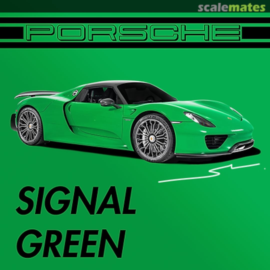 Boxart Porsche Signal Green  Splash Paints