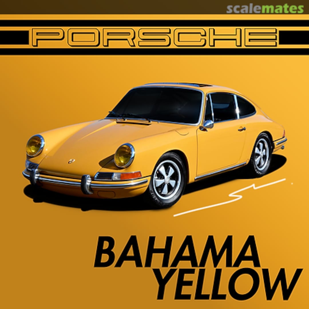 Boxart Porsche Bahama Yellow  Splash Paints