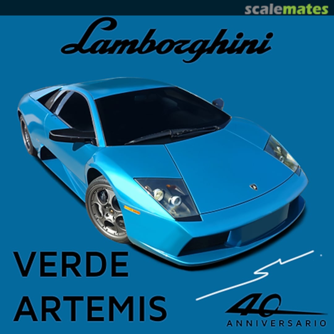 Boxart Lamborghini Verde Artemis  Splash Paints