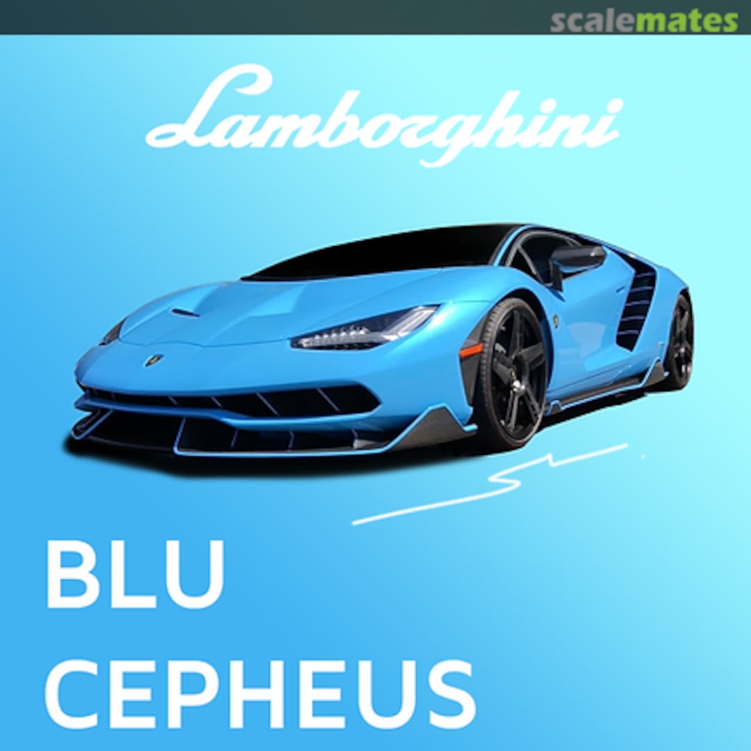 Boxart Lamborghini Blu Cepheus  Splash Paints