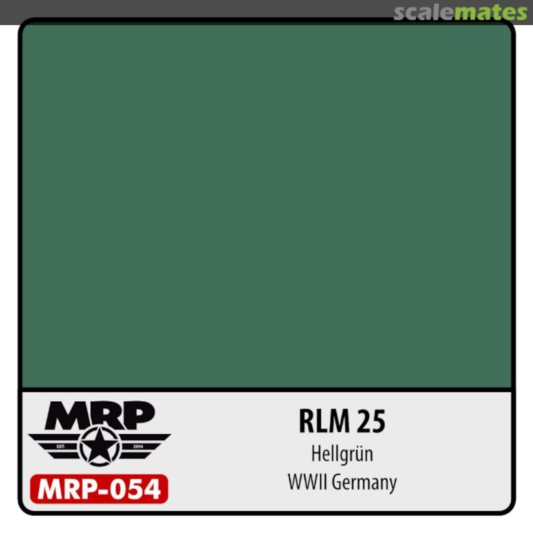 Boxart RLM 25 Hellgrün FS34108  MR.Paint