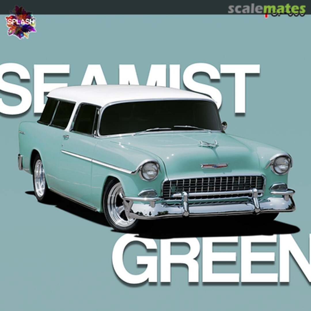 Boxart Chevrolet Seamist Green  Splash Paints