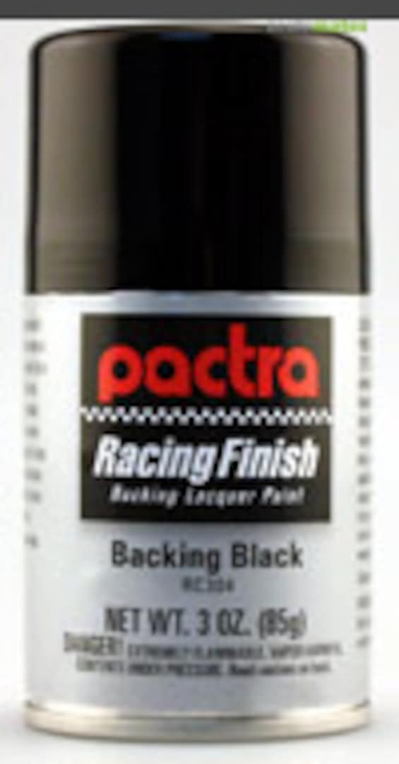 Boxart Backing Black  Pactra Racing Finish
