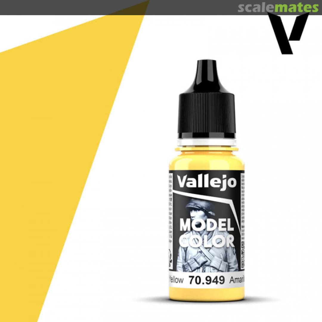 Boxart Light Yellow 70.949, 949, Pos. 24* Vallejo Model Color