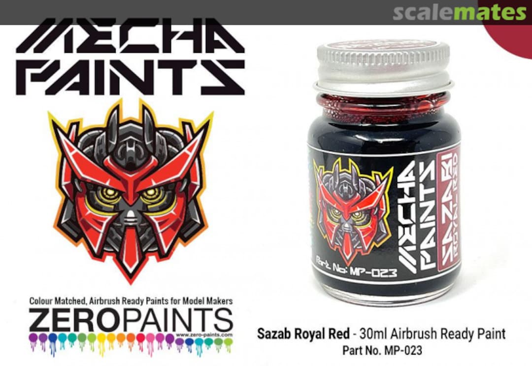 Boxart Sazabi Royal Red  Mecha Paints